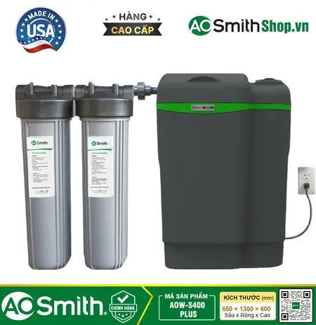 Hệ thống lọc nước đầu nguồn AOSMITH AOW-S400 PLUS