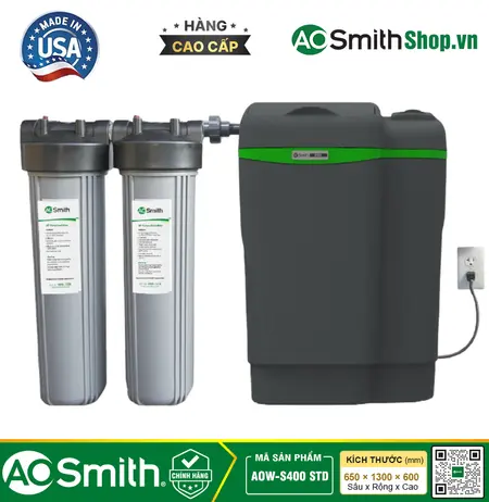 Hệ thống lọc nước đầu nguồn AOSMITH AOW-S400 STD