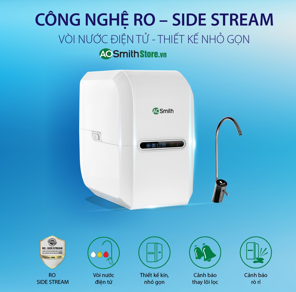 Máy lọc nước Aosmith AR75-A-S-2