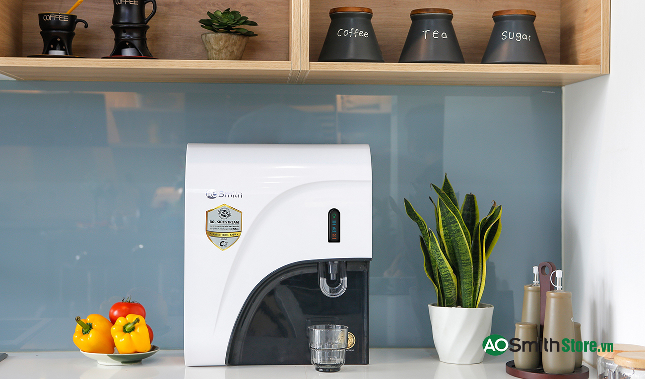 Hình ảnh thực tế Máy lọc nước Aosmith C2