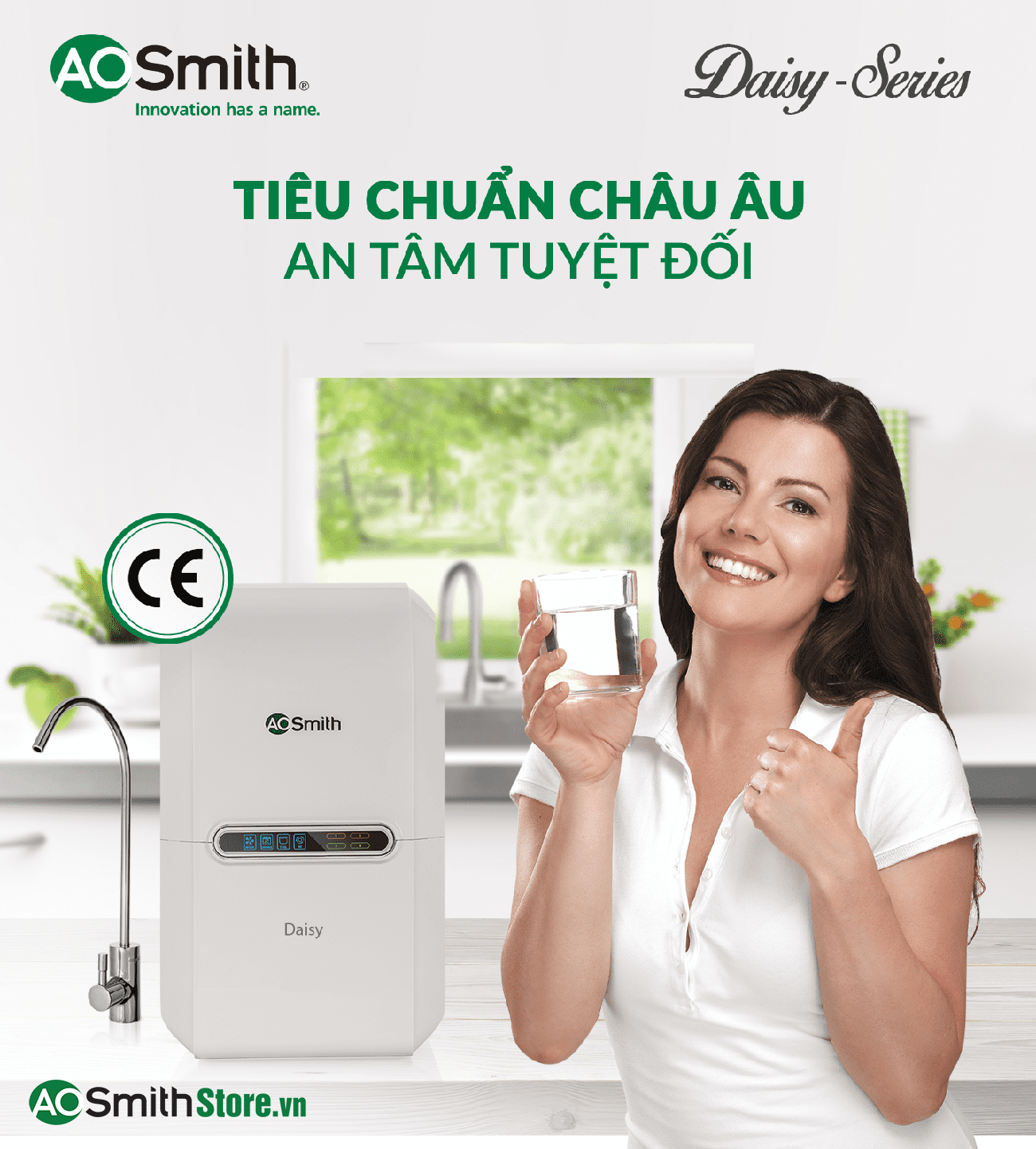 Máy Lọc Nước Aosmith Daisy